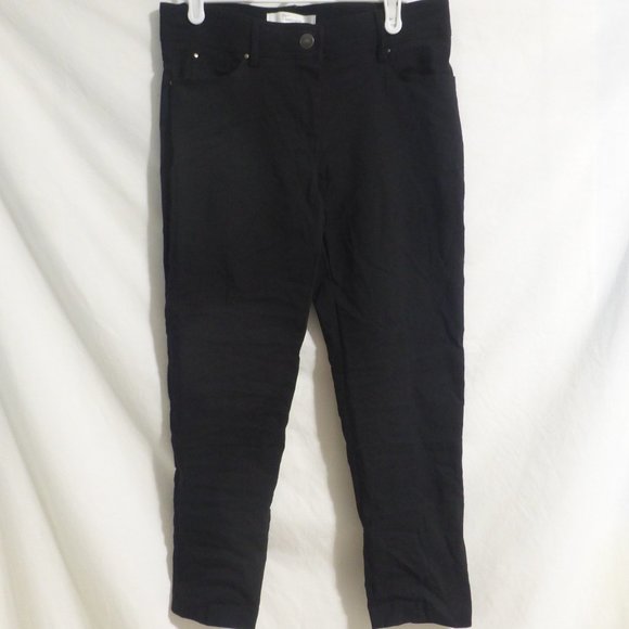 89TH + MADISON, 6P, black denim, button and zip fly, BNWOT - Picture 1 of 16